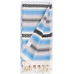 San Jose Turkish Towel - 35X70 inches, Blue
