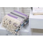 San Jose Turkish Towel - 35X70 inches, Purple