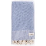 Ventura Turkish Towel - 37X70 Inches, Denim Blue