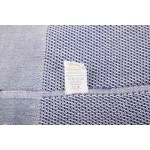 Ventura XL Throw Blanket  - 63X94 Inches, Dark Blue