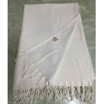 Ventura XL Throw Blanket  - 63X94 Inches, White