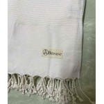 Ventura XL Throw Blanket  - 63X94 Inches, White